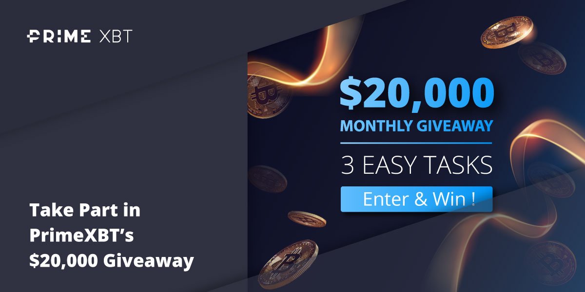 Take Part in PrimeXBT’s $20,000 Giveaway Take Part in PrimeXBT’s $20,000 Giveaway - primexbt 20000